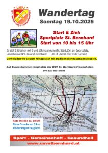 Wandertag 2025